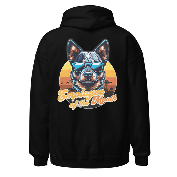 Employee of the Month - Blue Heeler - Unisex Hoodie - Woof & Bone Apparel