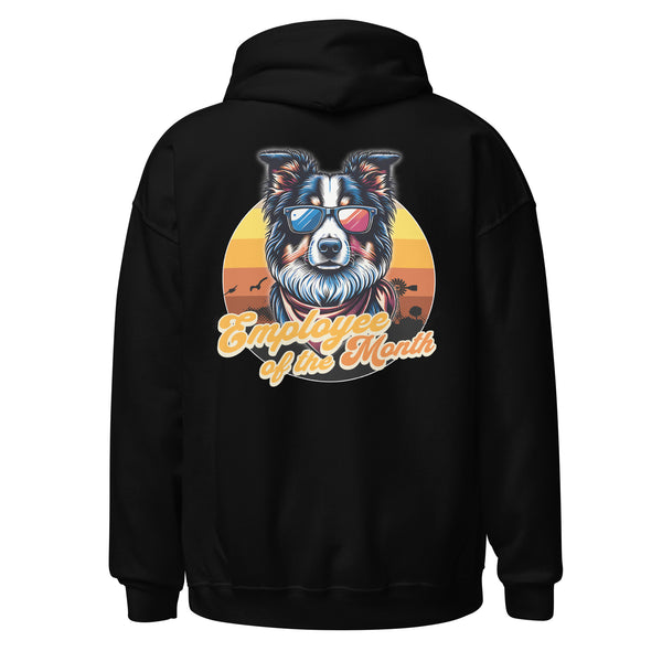 Employee of the Month - Border Collie - Unisex Hoodie - Woof & Bone Apparel