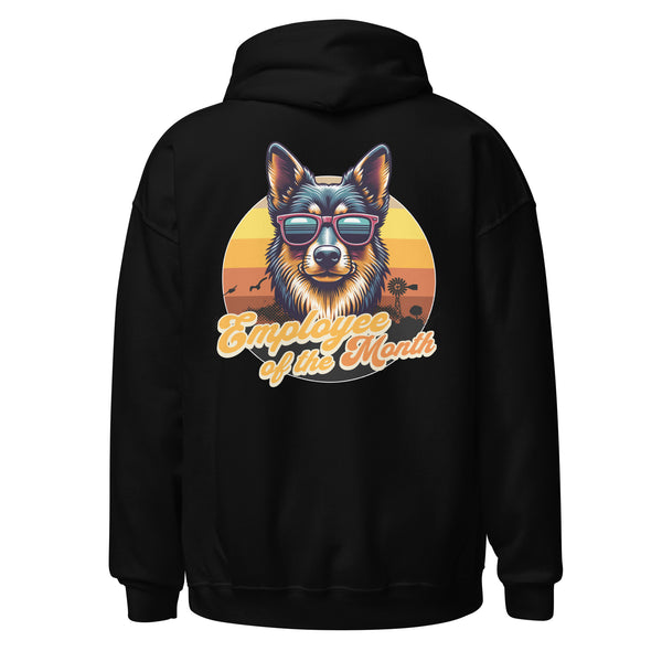 Employee of the Month - Kelpie - Unisex Hoodie - Woof & Bone Apparel