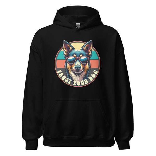 Trust your Dog - Kelpie - Unisex Hoodie - Woof & Bone Apparel