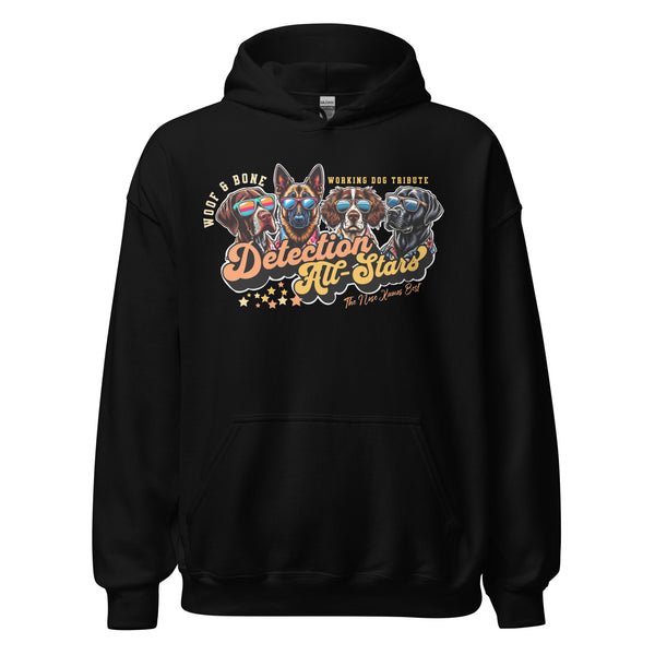 Detection All-Stars - Unisex Hoodie - Woof & Bone Apparel