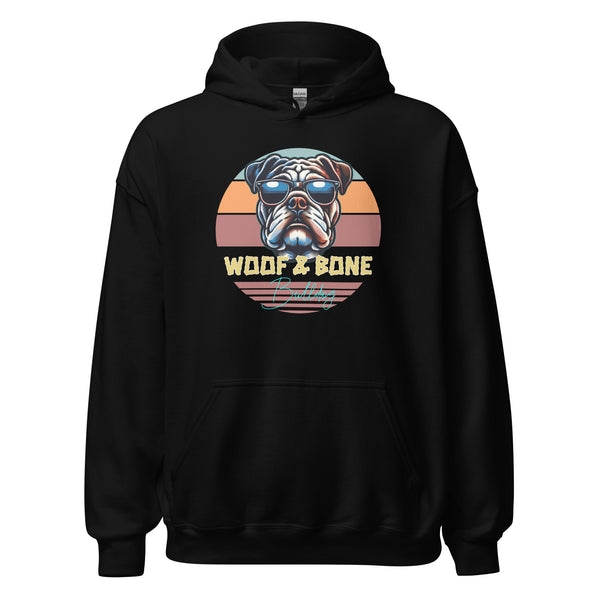 Retro Breeds - Bulldog - Unisex Hoodie - Woof & Bone