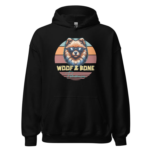 Retro Breeds - Pomeranian - Unisex Hoodie - Woof & Bone