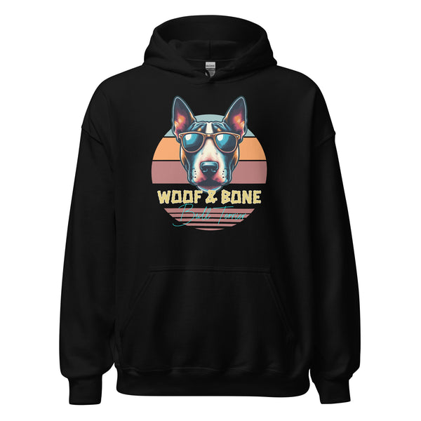 Retro Breeds - Bull Terrier - Unisex Hoodie - Woof & Bone