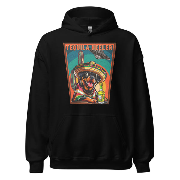Tequila Heeler - Rottweiler - Unisex Hoodie - Woof & Bone