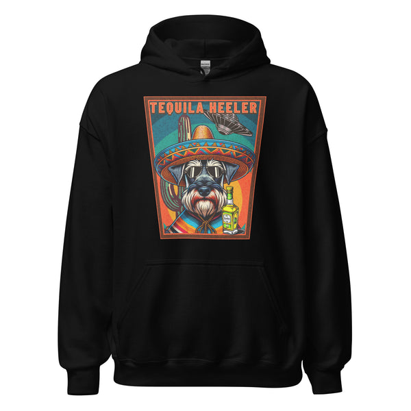 Tequila Heeler - Schnauzer - Unisex Hoodie - Woof & Bone