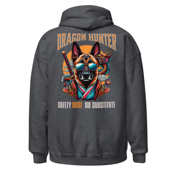 Dragon Hunter - Belgian Malinois - Unisex Hoodie - Woof & Bone Apparel