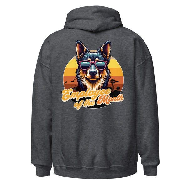 Employee of the Month - Kelpie - Unisex Hoodie - Woof & Bone Apparel