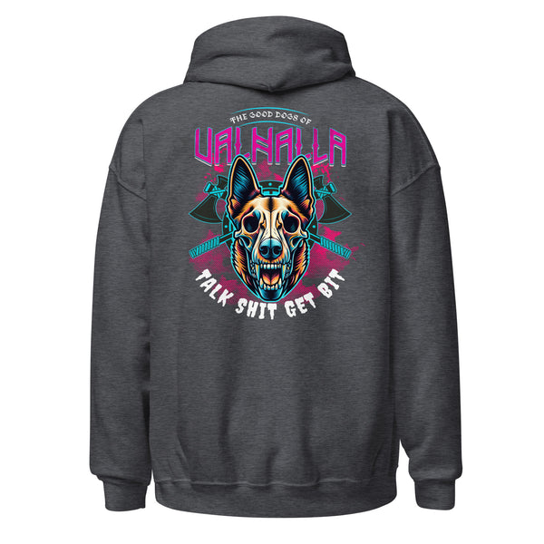 Good Dogs of Valhalla - Belgian Malinois - Unisex Hoodie - Woof & Bone Apparel