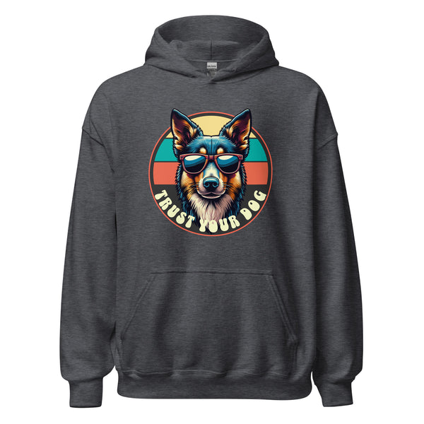 Trust your Dog - Kelpie - Unisex Hoodie - Woof & Bone Apparel