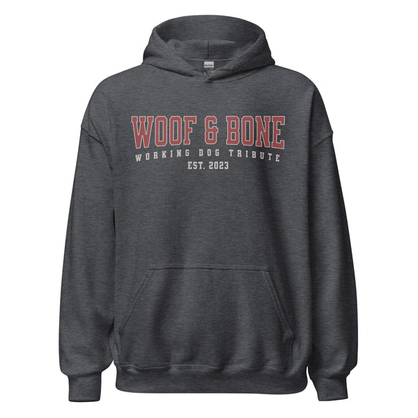 Top Dog, Fur Missile Academy - German Shepherd, Belgian Malinois, Rottweiler - Unisex Hoodie - Woof & Bone Apparel