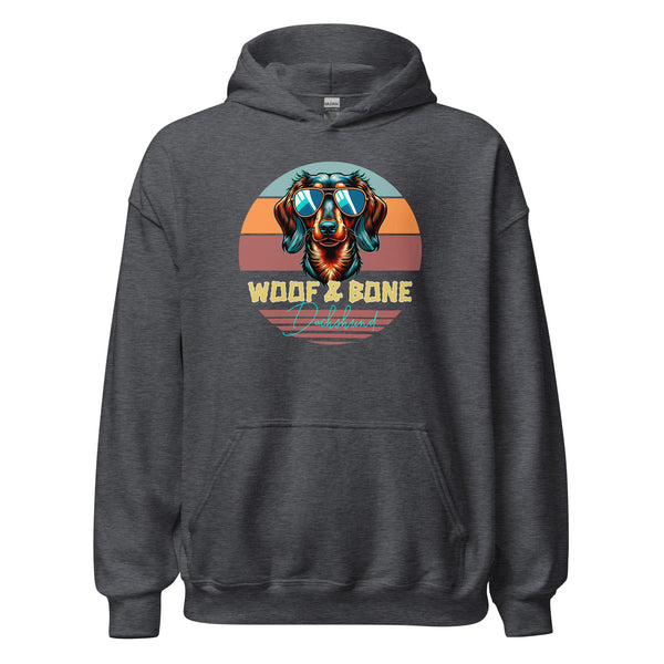 Retro Breeds - Dachshund - Unisex Hoodie - Woof & Bone