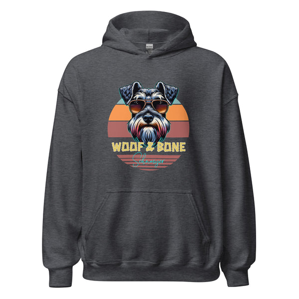 Retro Breeds - Schnauzer - Unisex Hoodie - Woof & Bone