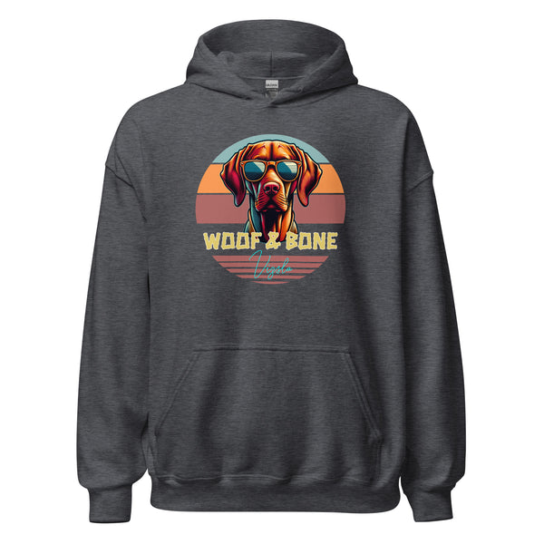 Retro Breeds - Hungarian Vizsla - Unisex Hoodie - Woof & Bone