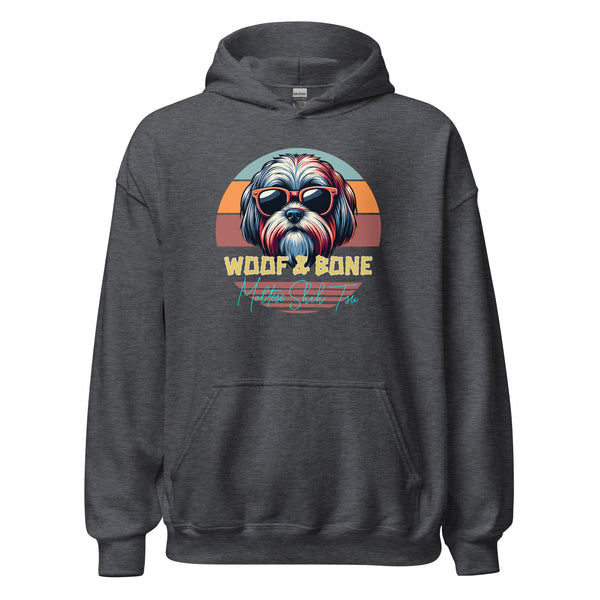 Retro Breeds - Maltese Shih Tzu - Unisex Hoodie - Woof & Bone