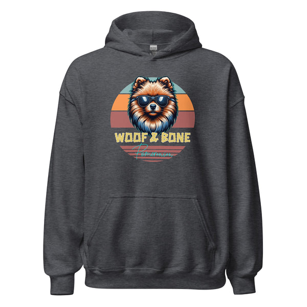 Retro Breeds - Pomeranian - Unisex Hoodie - Woof & Bone