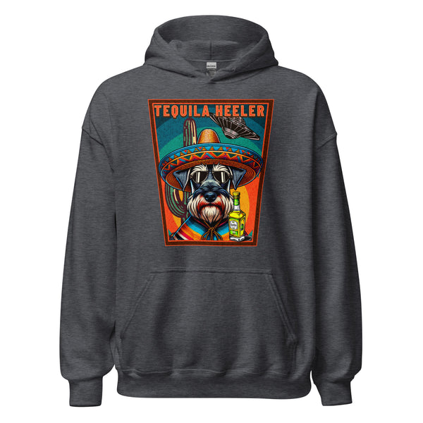 Tequila Heeler - Schnauzer - Unisex Hoodie - Woof & Bone