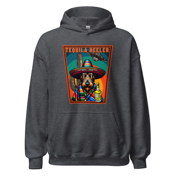 Tequila Heeler - Irish Wolfhound - Unisex Hoodie - Woof & Bone
