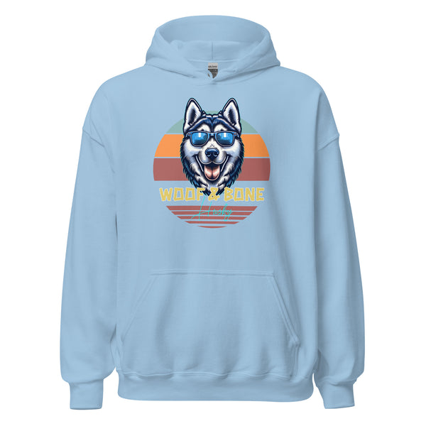 Retro Breeds - Husky - Unisex Hoodie - Woof & Bone