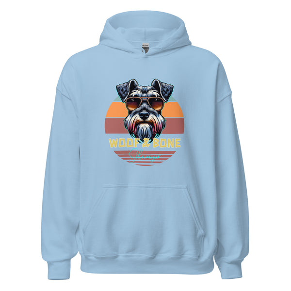 Retro Breeds - Schnauzer - Unisex Hoodie - Woof & Bone