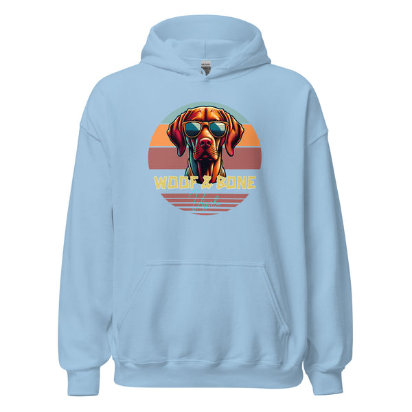 Retro Breeds - Hungarian Vizsla - Unisex Hoodie - Woof & Bone