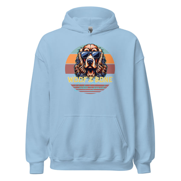 Retro Breeds - Cocker Spaniel - Unisex Hoodie - Woof & Bone