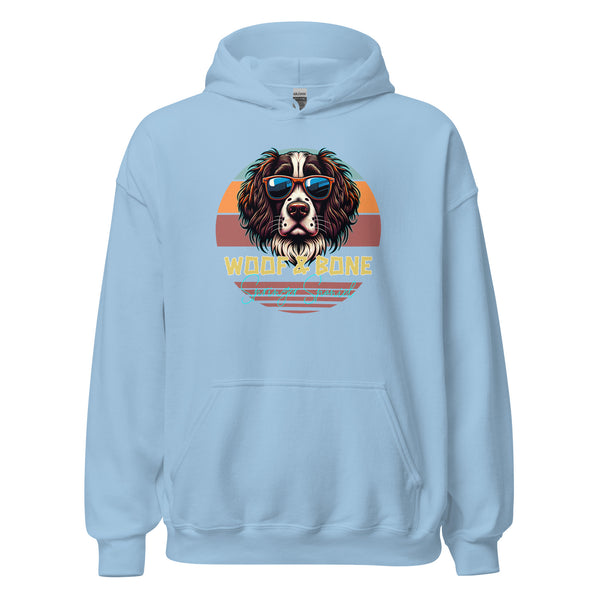 Retro Breeds - Springer Spaniel - Unisex Hoodie - Woof & Bone