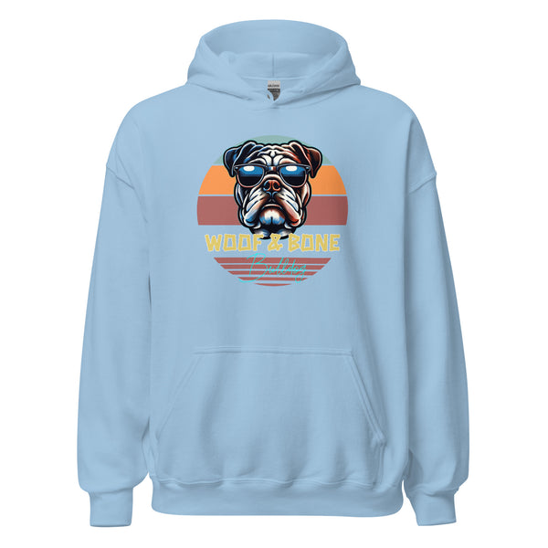 Retro Breeds - Bulldog - Unisex Hoodie - Woof & Bone