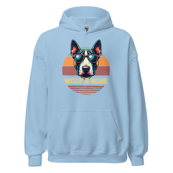 Retro Breeds - Bull Terrier - Unisex Hoodie - Woof & Bone