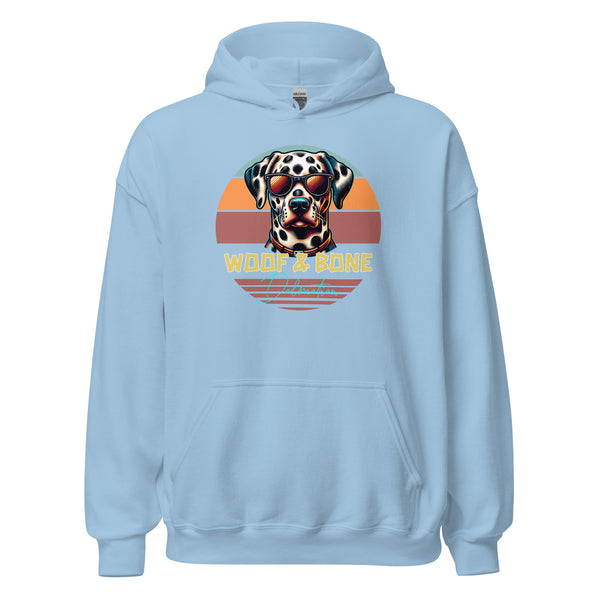 Retro Breeds - Dalmatian - Unisex Hoodie - Woof & Bone