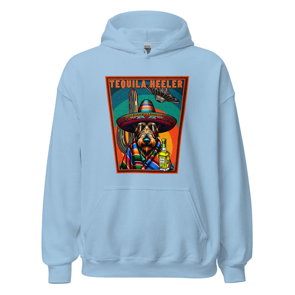 Tequila Heeler - Irish Wolfhound - Unisex Hoodie - Woof & Bone