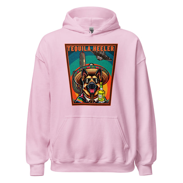 Tequila Heeler - German Shepherd - Unisex Hoodie - Woof & Bone