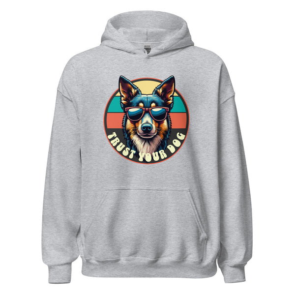 Trust your Dog - Kelpie - Unisex Hoodie - Woof & Bone Apparel