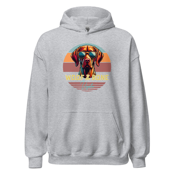 Retro Breeds - Hungarian Vizsla - Unisex Hoodie - Woof & Bone