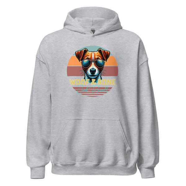 Retro Breeds - Jack Russell - Unisex Hoodie - Woof & Bone