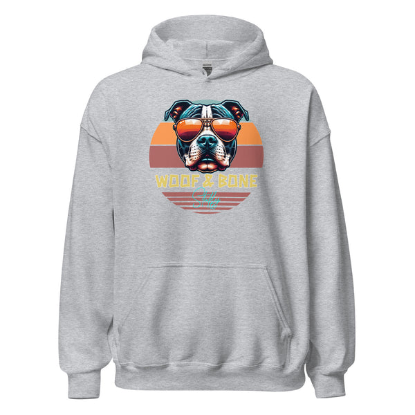 Retro Breeds - Staffy - Unisex Hoodie - Woof & Bone