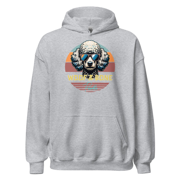 Retro Breeds - Poodle - Unisex Hoodie - Woof & Bone