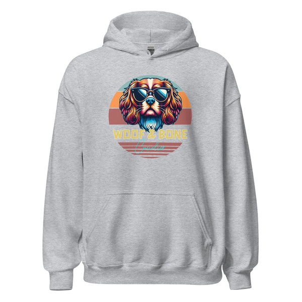 Retro Breeds - Cavalier - Unisex Hoodie - Woof & Bone