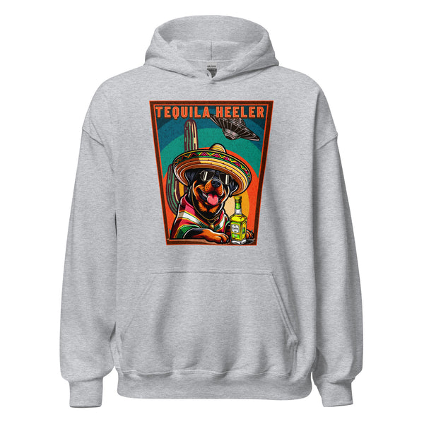 Tequila Heeler - Rottweiler - Unisex Hoodie - Woof & Bone