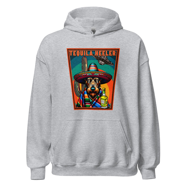 Tequila Heeler - Irish Wolfhound - Unisex Hoodie - Woof & Bone