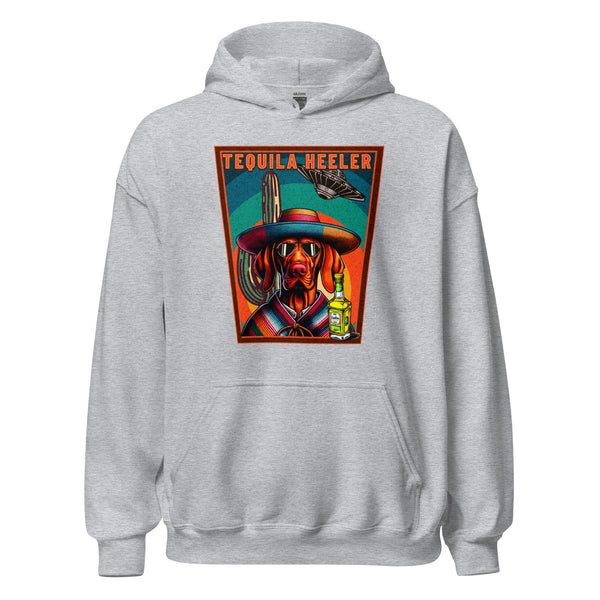Tequila Heeler - Vizsla - Unisex Hoodie - Woof & Bone