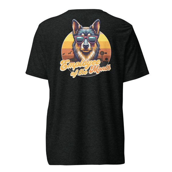 Employee of the Month - Kelpie - Unisex Short Sleeve T-Shirt - Woof & Bone Apparel