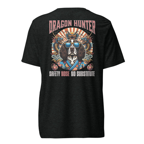 Dragon Hunter - Springer Spaniel - Unisex Short Sleeve T-Shirt - Woof & Bone Apparel