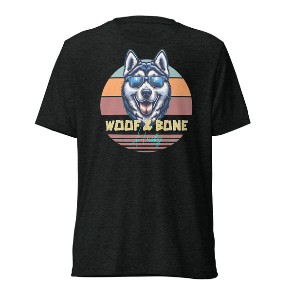 Retro Breeds - Husky - Unisex Short Sleeve T-Shirt - Woof & Bone Apparel