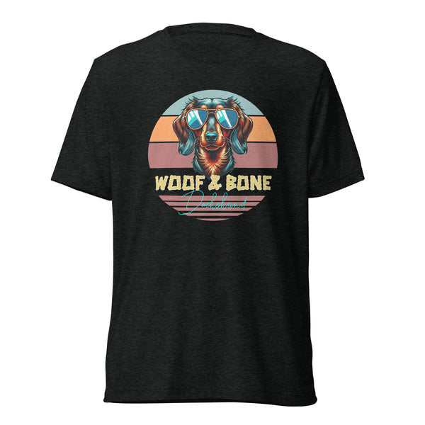 Retro Breeds - Dachshund - Unisex Short Sleeve T-Shirt - Woof & Bone Apparel