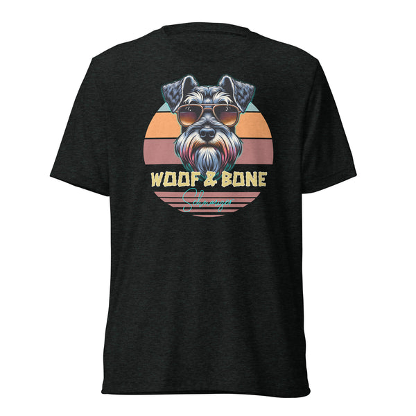 Retro Breeds - Schnauzer - Unisex Short Sleeve T-Shirt - Woof & Bone Apparel