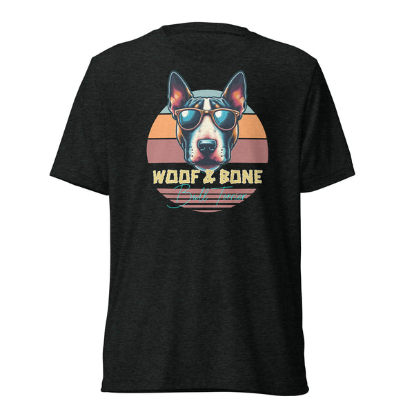 Retro Breeds - Bull Terrier - Unisex Short Sleeve T-Shirt - Woof & Bone