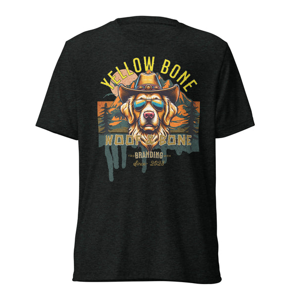 Yellow Bone - Golden Retriever - Unisex Short Sleeve T-Shirt - Woof & Bone