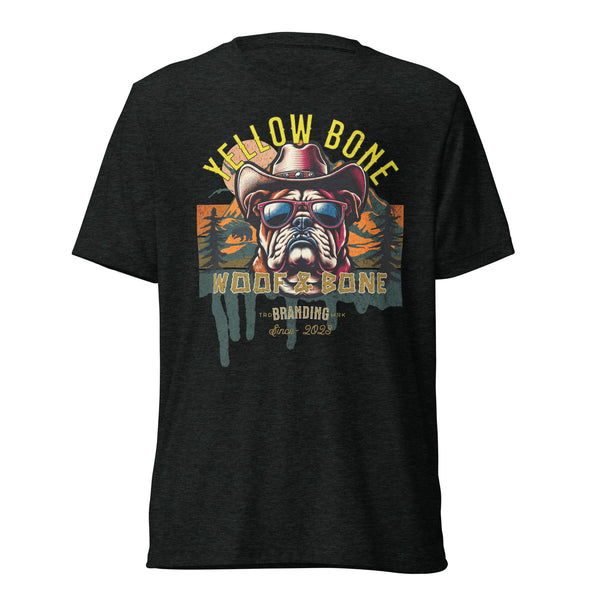 Yellow Bone - Bulldog - Unisex Short Sleeve T-Shirt - Woof & Bone