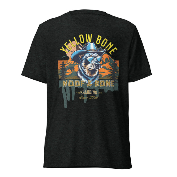 Yellow Bone - Blue Heeler - Unisex Short Sleeve T-Shirt - Woof & Bone